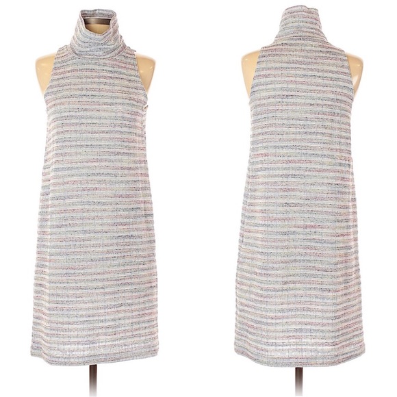 Akemi and Kin Multicolor Tunic Dress Anthropologie Striped Cotton Sleeveless XS - Picture 3 of 9